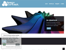 Tablet Screenshot of designconcept.webdev20.pl